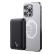 Повербанк портативний акумулятор Power bank Baseus Magnetic Mini Air MagSafe магнітний 20W 10000 mAh Black