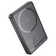 Повербанк портативний акумулятор Power bank Hoco Q34 magnetic MagSafe магнітний 20W 10000 mAh Metal-grey