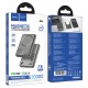 Повербанк портативний акумулятор Power bank Hoco Q34 magnetic MagSafe магнітний 20W 10000 mAh Metal-grey