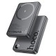 Повербанк портативний акумулятор Power bank Hoco Q34 magnetic MagSafe магнітний 20W 10000 mAh Metal-grey