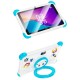 Планшет для дітей HOCO HI10 8-inch children Tablet PC Wi-Fi/5G dual camera android 14 Blue