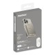 Повербанк портативний акумулятор Power bank Momax Q.Mag X1 MagSafe магнітний 10000 mAh Titanium