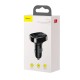 FM - трансмітер Baseus S-09A T-typed Bluetooth MP3 Car Charger Black (CCTM-01)