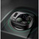 FM - трансмітер Baseus S-09A T-typed Bluetooth MP3 Car Charger Black (CCTM-01)