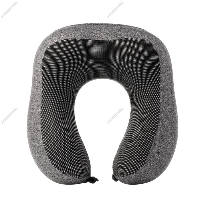 Подушка Hoco HX70 slow rebound memory foam U-shaped pillow Grey