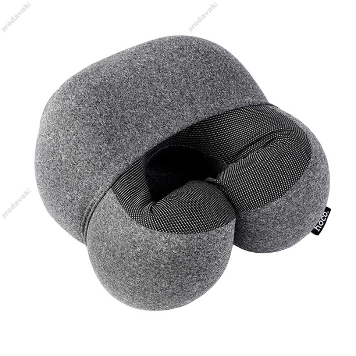 Подушка Hoco HX70 slow rebound memory foam U-shaped pillow Grey