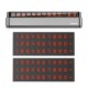 Автовізитка тимчасова карта паркування BASEUS Moonlight Box Series Temporary Parking Number Plate Grey ACNUM-B0G