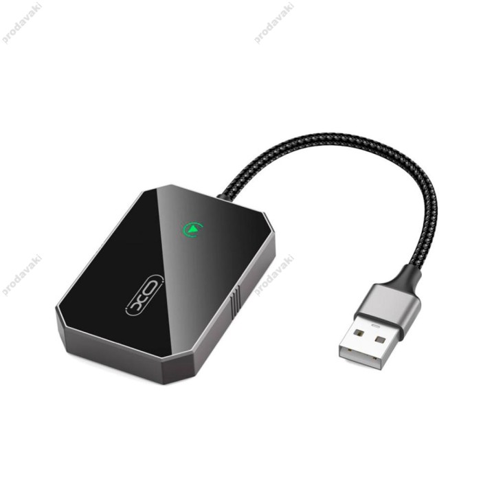 Автомобільний бездротовий адаптер Carplay XO CZ016 Car Screen Projector Black