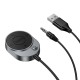 Автомобільний Bluetooth адаптер HOCO E150 Path car AUX BT receiver with cable BT5.4 Black