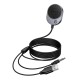 Автомобільний Bluetooth адаптер HOCO E150 Path car AUX BT receiver with cable BT5.4 Black