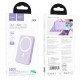 Повербанк портативний акумулятор Power bank Hoco J109 Easy PD20W MagSafe fast charging 5000 mAh Purple