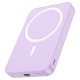 Повербанк портативний акумулятор Power bank Hoco J109 Easy PD20W MagSafe fast charging 5000 mAh Purple