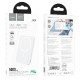 Повербанк портативний акумулятор Power bank Hoco J109 Easy PD20W MagSafe fast charging 5000 mAh White