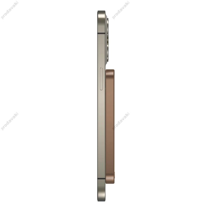Повербанк портативний акумулятор Power bank Momax Q.Mag X MagSafe магнітний 5000 mAh Sandstone