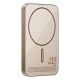 Повербанк портативний акумулятор Power bank Momax Q.Mag X MagSafe магнітний 5000 mAh Sandstone