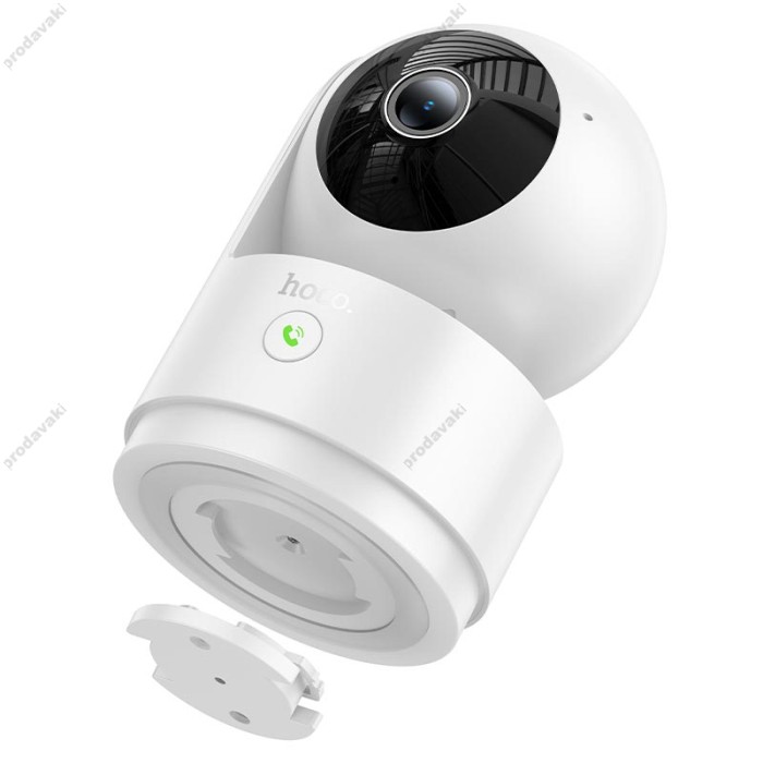 Камера відеоспостереження Hoco D8 Indoor PTZ HD camera 3MP 1296p 2.4G White