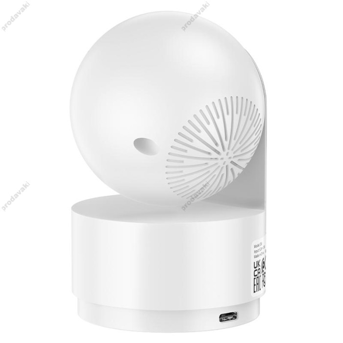 Камера відеоспостереження Hoco D8 Indoor PTZ HD camera 3MP 1296p 2.4G White
