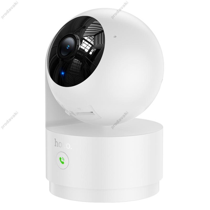 Камера відеоспостереження Hoco D8 Indoor PTZ HD camera 3MP 1296p 2.4G White