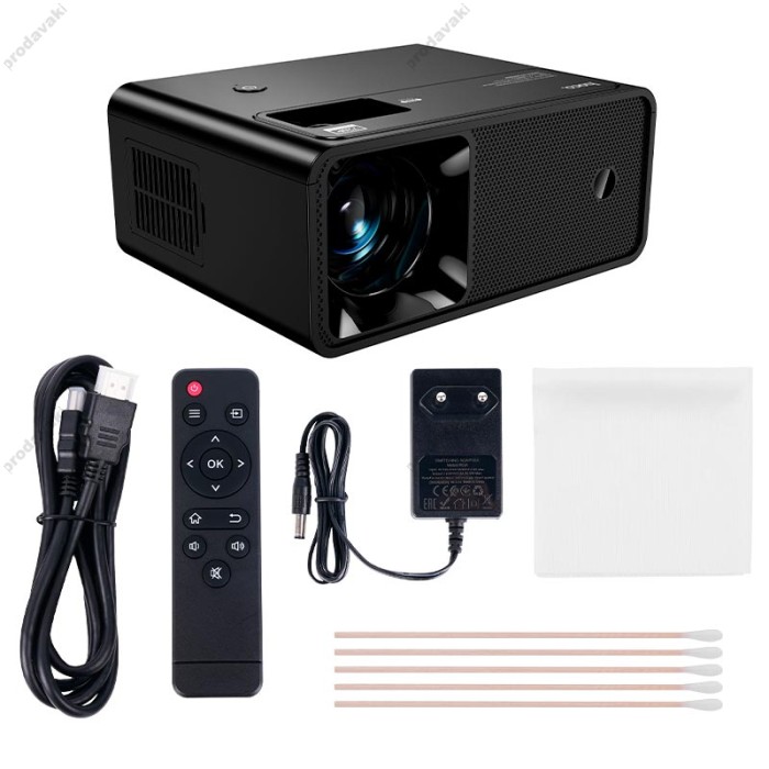 Проектор Hoco DT6 Wireless Projector (720P same screen version) Black