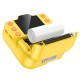 Фотоапарат дитячий з друком HOCO DV211 Dual camera children printing camera 1080p video Yellow