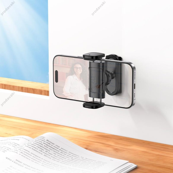 Автомобільний тримач Hoco HD12 Supporter desktop stand (multi-scene) Black