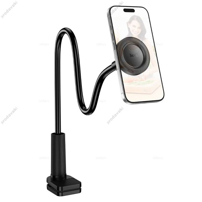 Настільна підставка для телефону Hoco HD13 Mountain ring magnetic holder Black