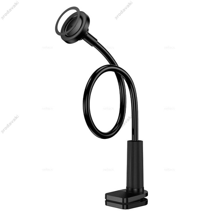 Настільна підставка для телефону Hoco HD13 Mountain ring magnetic holder Black