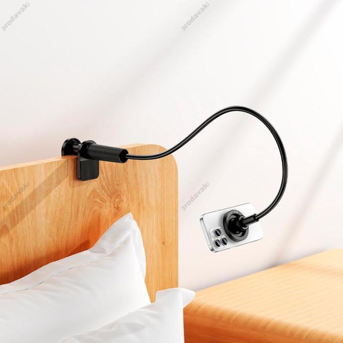 Настільна підставка для телефону Hoco HD13 Mountain ring magnetic holder Black
