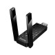 Роутер маршрутизатор Hoco HI34 external dual antenna wireless network card WiFi6 2.4G/5G 600Mbs Black