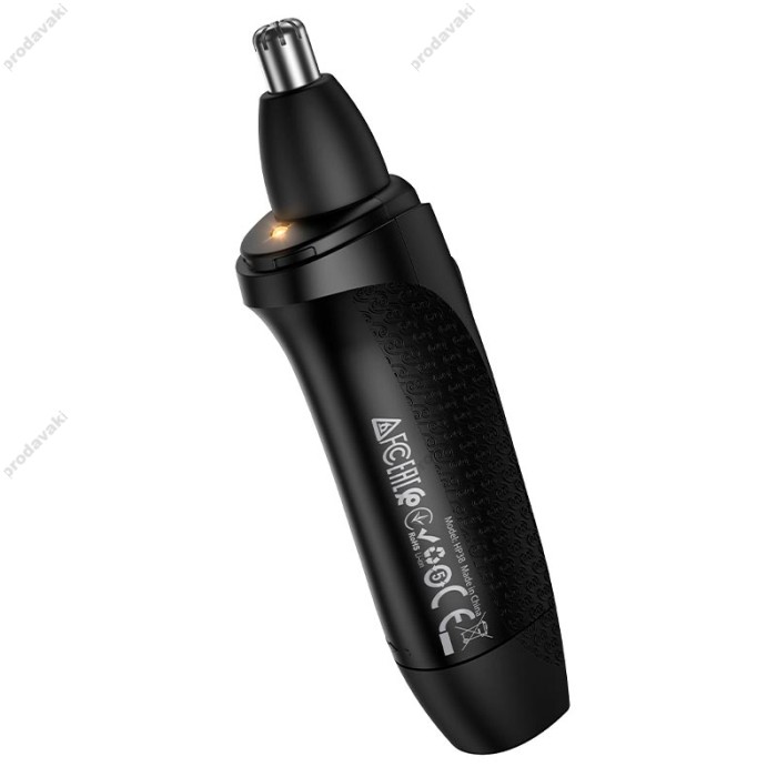 Тример для носа Hoco HP38 Dry battery nose hair trimmer AA Battery power 130min Black