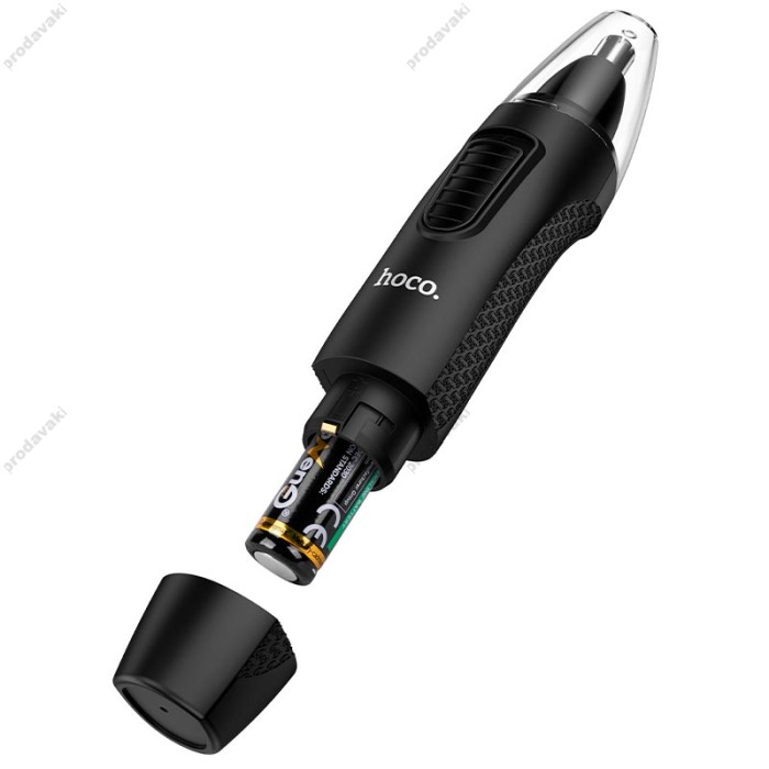 Тример для носа Hoco HP38 Dry battery nose hair trimmer AA Battery power 130min Black