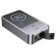 Пусковий зарядний пристрій бустер Hoco QS7 Source smart emergency Car JAMP піковий 800A 10000 mAh Grey