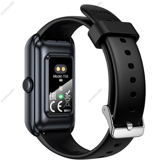 Смарт-годинник HOCO Y34 Smart sports watch (call version) ip67 Black