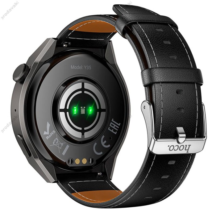 Смарт-годинник HOCO Y35 Smart sports watch (call version) Black