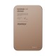 Повербанк портативний акумулятор Power bank Momax Q.Mag X2 MagSafe магнітний 20000 mAh Sandstone