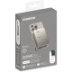 Повербанк портативний акумулятор Power bank Momax Q.Mag X2 MagSafe магнітний 20000 mAh Titanium