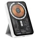 Повербанк портативний акумулятор Power bank Hoco Q10 Transparent discovery MagSafe магнітний 20W 5000 mAh White