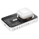 Повербанк портативний акумулятор Power bank Hoco Q10 Transparent discovery MagSafe магнітний 20W 5000 mAh White