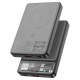 Повербанк портативний акумулятор Power bank Hoco Q18 Tourer MagSafe магнітний 22.5W 10000 mAh Black