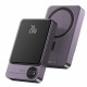 Повербанк портативний акумулятор Power Bank CH Q9 MagSafe 20W 10000 mAh Purple