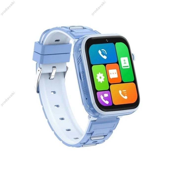 Дитячий смарт-годинник XO H130 Smart Watch GPS Children's Intelligent 4G Watch Blue