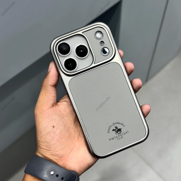 Чохол Santa Barbara Polo & Racquet Club Lucas MagSafe iPhone 17 Pro Max Grey