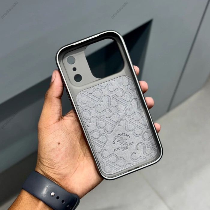 Чохол Santa Barbara Polo & Racquet Club Lucas MagSafe iPhone 17 Pro Max Grey