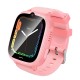 Дитячий смарт-годинник HOCO Y106 4G Call WiFi positionning children phone watch Pink