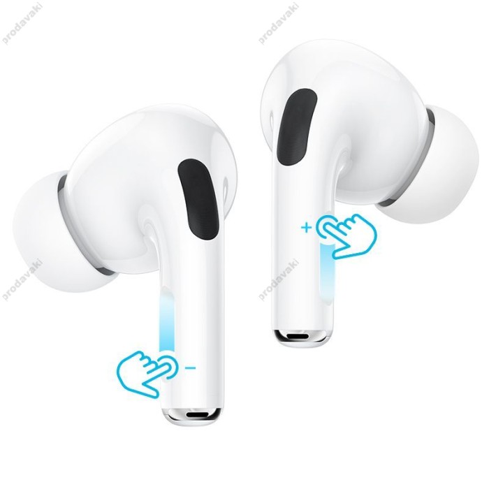 Бездротові Bluetooth навушники HOCO EW63 true wireless ANC noise reduction BT 5.3 White
