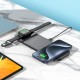 Бездротовий зарядний пристрій HOCO CQ5 Step 3-in-1 wireless fast charger (iWatch) White