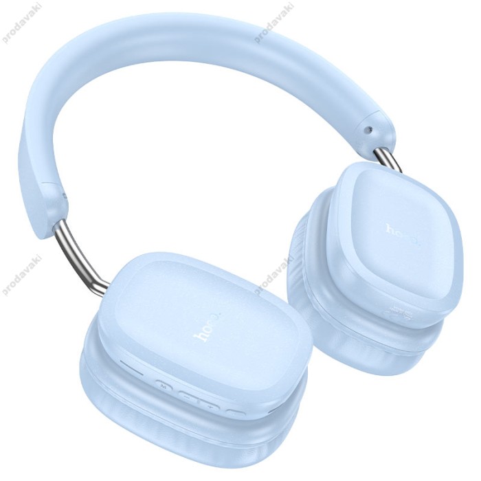 Бездротові Bluetooth навушники HOCO W51 Delightful headphones BT 5.3 Blue