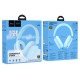 Бездротові Bluetooth навушники HOCO W51 Delightful headphones BT 5.3 Blue