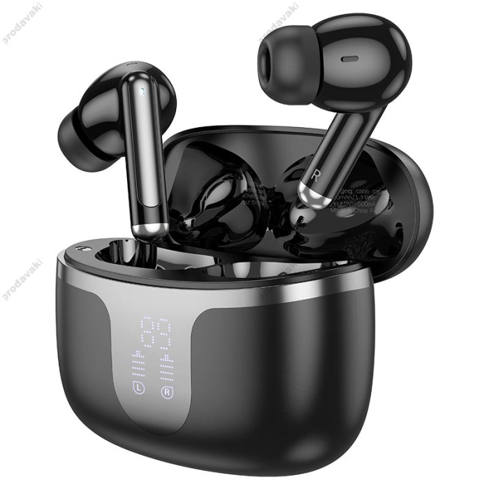 Бездротові Bluetooth навушники HOCO EQ10 Harmony true wireless BT 5.3 Black