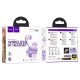 Бездротові Bluetooth навушники HOCO EQ10 Harmony true wireless BT 5.3 Purple